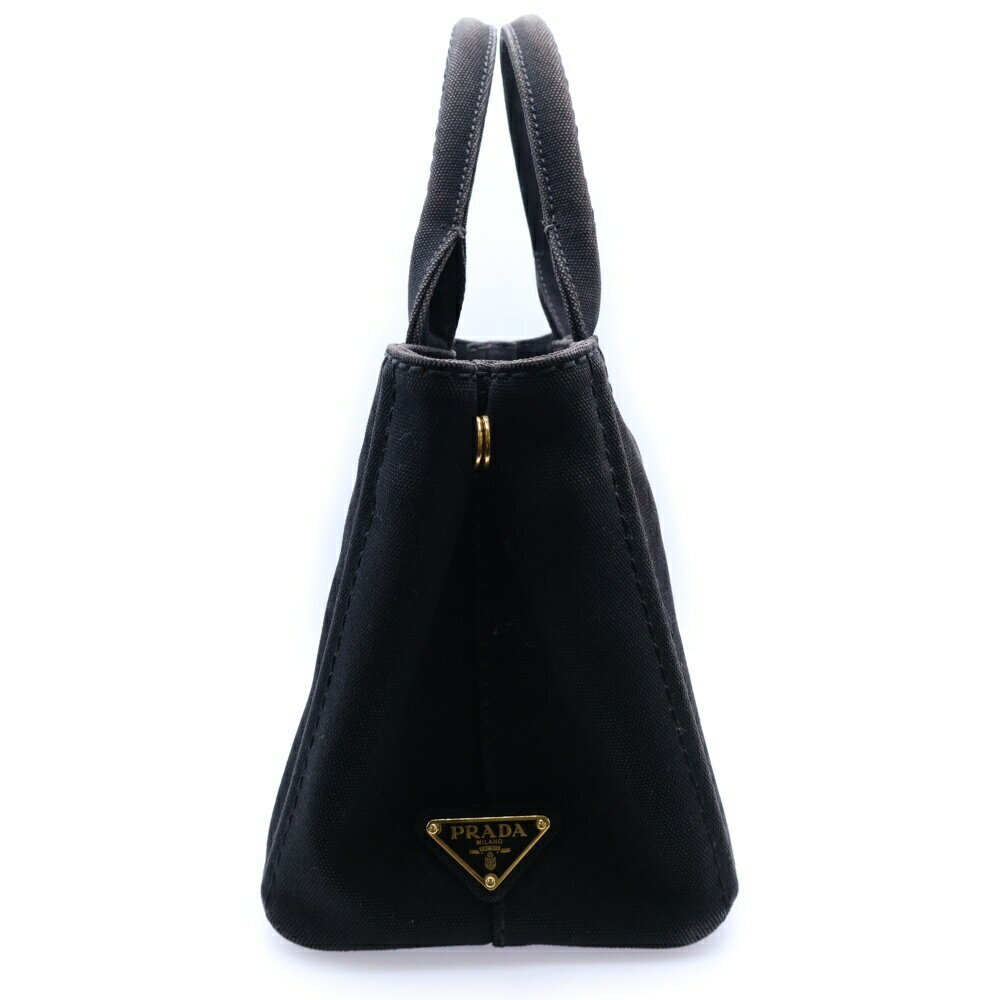 Prada Bag Denim Tote Canapa Black - Picture 3 of 6
